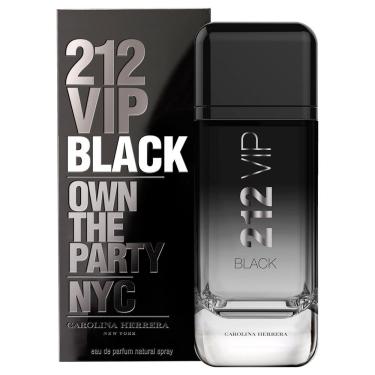 Imagem de Perfume Carolina Herrera 212 Vip Men Black - Eau De Parfum - Masculino - 100 Ml Volume Da Unidade 100 Ml