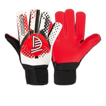 Imagem de Luva Goleiro Campo Treino Infantil F11 - SCUNA, Vermelho, G