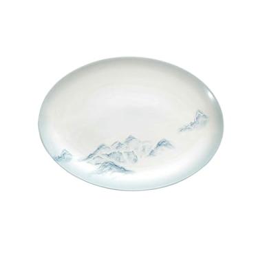 Imagem de Utensílios de mesa de cerâmica criativos requintados resistentes a altas temperaturas para uso doméstico resistente a altas temperaturas - 12 pratos de peixe luar, 2 pacotes