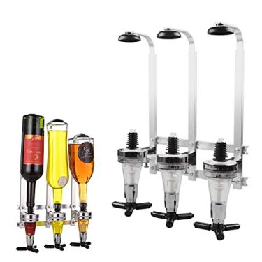 Imagem de MUGLIO Dispensador De Bebidas Parede, Máquina Vinho, Torneira Coquetel Cerveja Caseira, 3 Garrafas (30 Ml)