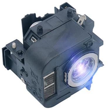 Imagem de Pugody Lâmpada De Projetor Substituição Elplp50/V13H010L50 Para Epson Powerlite 825 825+ 826W 826W+ 84 84+ 85 85+ Eb-824 824H 825H 826Wh 84E 84I 85H D290 Emp-825 84He H294B H295A B H296A H297A H353B