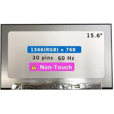 Imagem de WARWOLFTEAM Substituição De Tela Lcd 15,6" Para Dell Latitude 15 3520 5500 5530 5531 Com 30 Pinos (Hd 1366X768 Sem Toque)