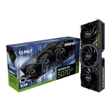 Imagem de PLACA DE VIDEO PALIT GEFORCE RTX 5070 TI GAMINGPRO 16GGB 256BITS OC NE7507TS19T2-GB2031A