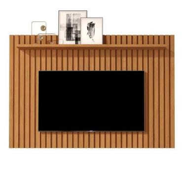 Imagem de Painel Suspenso Home TV Até 72 Polegadas Prateleira Ripado Classic 1.6