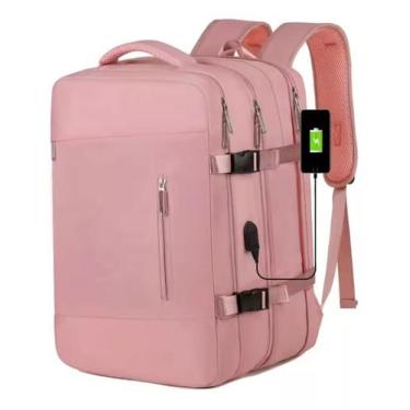 Imagem de Mochila Mala Grande Executiva Notebook Bordo Viagem Avião Premium Resi