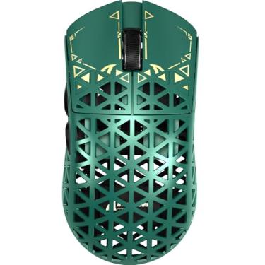 Imagem de ATTACK SHARK R5Ultra Mouse para jogos sem fio de fibra de carbono 8K com 42000 DPI -Sensor PAW3950 MAX -39g Ultraleve-Nordic 52840 MCU Chip-Wired/BT/2.4GHz Wirelss mouse programável para PC/Mac