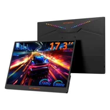 Imagem de GTMEDIA Monitor Portátil Para Jogos 2.5K 165Hz, 17,3'', 2560 * 1440 Qhd, 100% Srgb Hdr Freesync, Segunda Tela Externa Laptop, Celular, Mac E Ps5