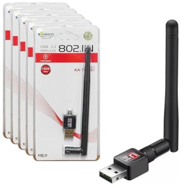 Imagem de 5 Placas para Conectar na Rede sem Fio no PC Note Computador