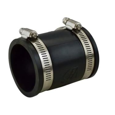 Imagem de Acoplamento de borracha flexível – conecta ferro fundido sem cubo de 3,5 cm a 3,5 cm ou tubos e conexões de PVC Schedule 40