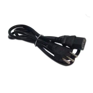 Imagem de Cabo De Forca 1,5m Para Computador Force Line, Preto