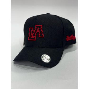 Imagem de boné chapéu ny LA snapaback regulagem botão basebol - NoBrand, Tuiú LA