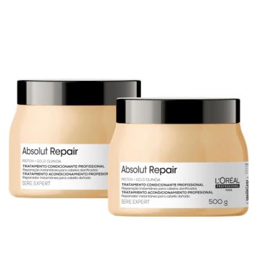 Imagem de L'Oréal Professionnel Absolut Repair Gold Quinoa Kit 2 Máscara 500g