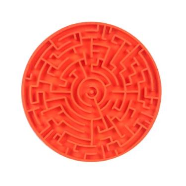 Imagem de Pet Games Labirinto Laranja P -Tapete Para Lamber E Comedouro Para Cães