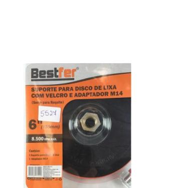 Imagem de Base Lixa Disco Com 150mm M14 Para Esmerilhadeira - BESTFER