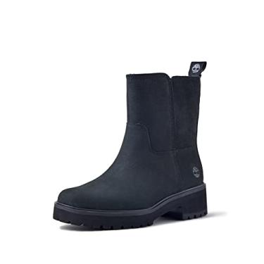 Imagem de Timberland Bota feminina Carnaby Cool Basic Warm Pull on Wr Chelsea, Preto Jet, 6.5 Wide
