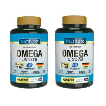Imagem de Kit 2 Omega 3 ultra Tg 1122mg 200 cápsulas - Nature