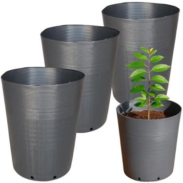 Imagem de Kit 3 Vaso Embalagem 35 Litros Flexível para Árvores Frutíferas, Ornamentais, Mudas e Outras | Leve e Resistente, Plástico Reciclável Ecológico - Nutriplan