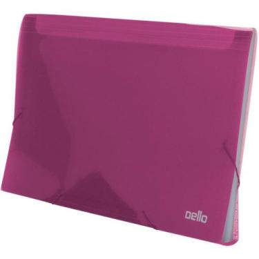 Imagem de Pasta Sanfonada Plastica A4 12 Divisoes PINK Line - Dello