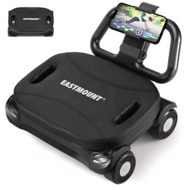 Imagem de EAST MOUNT Roda Ab Roller para Core Workout Rolo de Rebote Automático com Suporte de Cotovelo Rolo Abs Roda de Exercício para Homens/Mulheres Roda Abdominal, Rolo Abdominal, Casa Ginásio Ab Slide