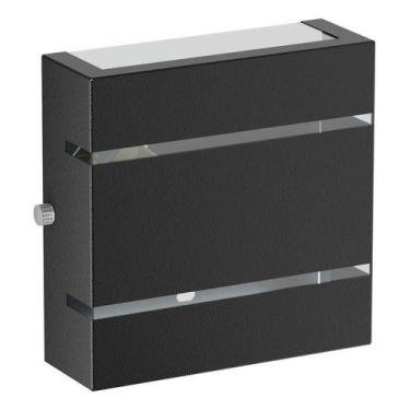 Imagem de Arandela Led 2 Fachos 2 Frisos Uso Externo E Interno Garagem SomeWay -