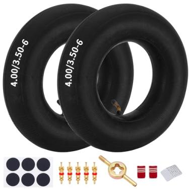 Imagem de Trkimal 4.10/3.50-6 350/400-6 4.00-6 3.50-6 4.10-6 Tubo interno para cortadores de grama carrinhos de mão gerador lavadora de pressão carrinhos de mão reboque caminhão de mão tratores soprador de neve