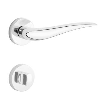 Imagem de Fechadura para Banheiro Due ZCR 55mm Cromado - 42-2204 - LOCKWELL