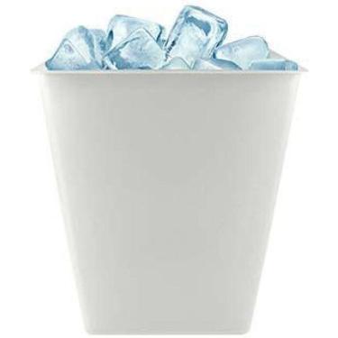 Imagem de Kit 2 Balde Gelo Branco 2,6L Plástico Premium