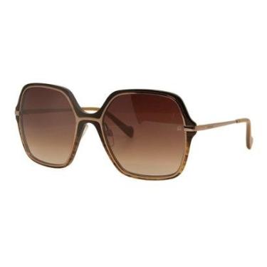 Imagem de Óculos Solar Ana Hickmann Mari 6 G21 Translúcido Lente Degradê-Feminino