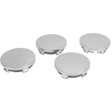 Imagem de Tbest 4pcs de 60 Mm de Carro Central de Roda do Cubo Com Anel de Ferro Elegante Aro de Pneu Universal para Veículo Abset Metal 2.36in (Cores eletroplatadas)