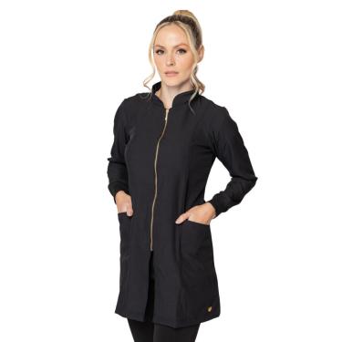 Imagem de Jaleca Feminino Gola Padre Manga Longa Two Way com Zíper-Feminino