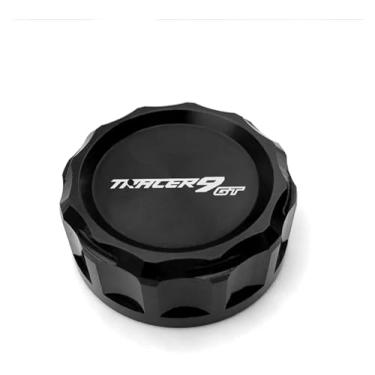 Imagem de Tampa do reservatório de fluido de freio da tampa do cilindro traseiro da motocicleta compatível com Y&AMAHA Tracer 9 Gt 9gt TRCAER9GT 2021 2022 2023 Tracer9 Gt (preto)