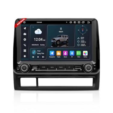 Imagem de Rádio automotivo para Toyota Tacoma 2 (N220/N240/N250/N260/N270) 2005-2015 unidade de cabeça para Android 14 com tela sensível ao toque de 22.9 cm Carplay e Android Auto BT/controle de voz/navegação