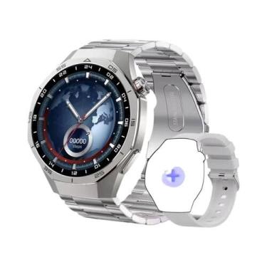 Imagem de Smartwatch Masculino 2025 Novo Com GPS, Tela AMOLED, Monitor De Frequê