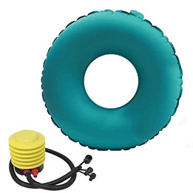 Imagem de Almofada insuflável Donut, almofada de assento de ar anti-escaras, almofada para hemorroidas para aliviar a dor do cóccix, hemorróidas, úlceras de decúbito, prostatite