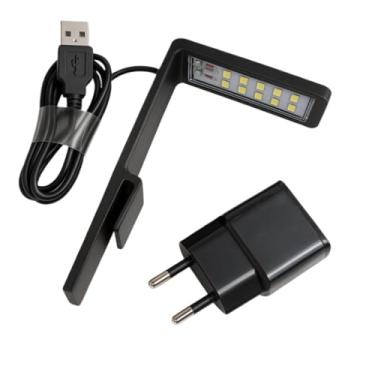 Imagem de Luminária 5w Led Para Aquário Pequeno Beteira Plantado(Preto)