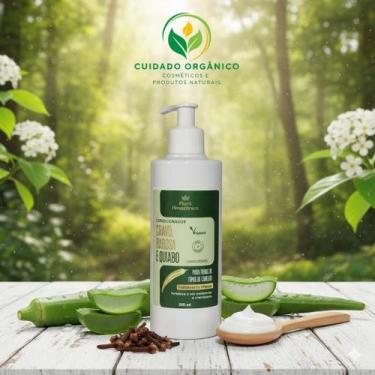 Imagem de Condicionador de glicerina cravo, babosa e quiabo  390ml - Flora amazô
