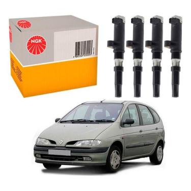 Imagem de Bobina Ignição Ngk Scenic 1.6 16v K4m 1999 A 2001