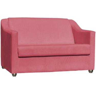 Imagem de Namoradeira Decorativa Para Sala Recepção Manicure Consultório Escritório Mila Suede