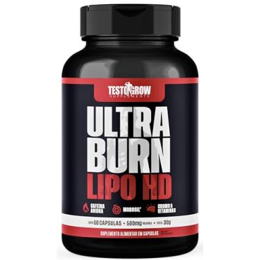 Imagem de Termogênico Ultra Burn Lipo HD – Morosil® 400 mg + Cafeína, Cromo e Vitaminas para Auxílio na Queima de Gordura – 60 Cápsulas