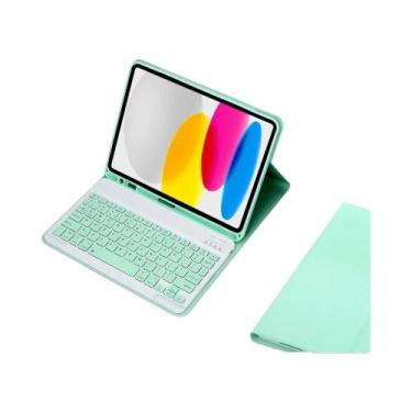 Imagem de Capa Para iPad De 10,9 Polegadas 2022 Com Teclado Bluetooth Sem Fio E 