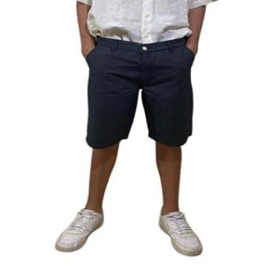 Imagem de Bermuda Sarja Masculina Bolso Embutido-Masculino