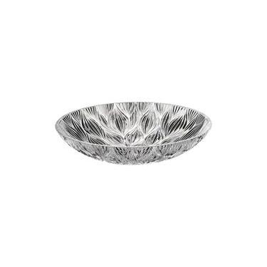 Imagem de Centro de Mesa em Cristal Ecológico Bohemia Onion Design Folhas 26x6cm