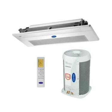 Imagem de Ar Condicionado Split Cassete Carrier 1 Via 12000 BTUs Quente e Frio Inverter 220V Monofásico 38TVQD12515MC