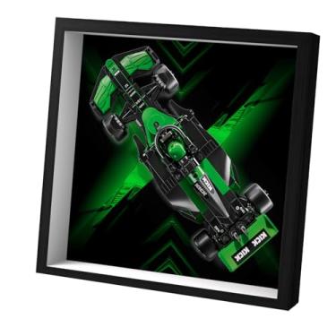 Imagem de WETCEAOM Display Wallboard for Lego Speed Champions Kick Sauber F1 Team C44 Race Car 77247, Compatible with Lego Car Wall Mount Display Frame Lover (Model Not Included)