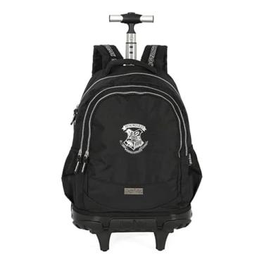 Imagem de Mochila Carrinho Luxcel Harry Potter Preta MC49752HP