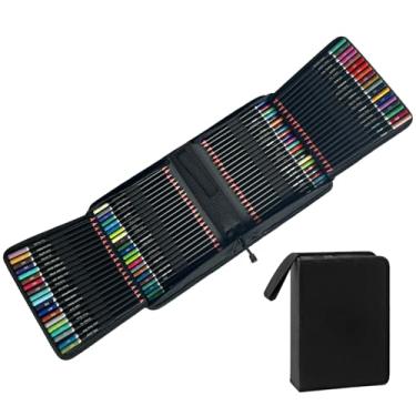 Imagem de 120 Lápis de Cor Artísticos Pré-Afinados com Cores Vibrantes e Puras Fáceis Afiar Perfeitos para Desenhos Esboços Rabiscos Ideais Crianças Estudantes Funcionários Escritório Profissionais