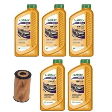 Imagem de Kit troca 5 Oléos 5w30 + Filtro Tracker Freerid/LTZ 1.8 16v 144 cv 2013 2014 2015 2016