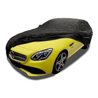 Imagem de CarsCover Personalizada para Mercedes Benz SLK/SLC Class 200 230 250 280 300 320 350 AMG 32 43 55 Capa de carro Xtrashield Capas pretas MB SLK250 SLK350 SLK55 SLC300 SLC43