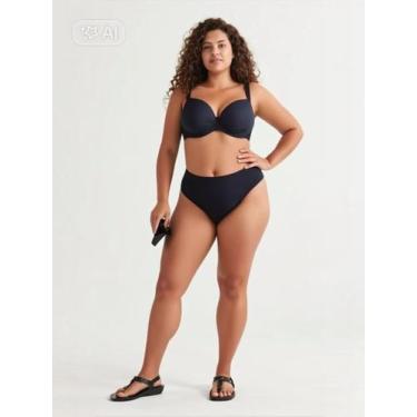 Imagem de Biquini Sutia Avulso Bojo Plus Size Liso Estampado - 46ao54 - Dani Lin