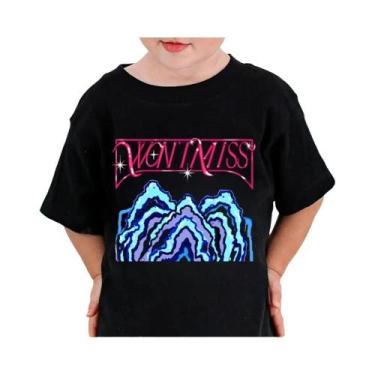 Imagem de Camiseta Unissex De Algodão Kpop Demon Hunters Com Gola Redonda E Mang